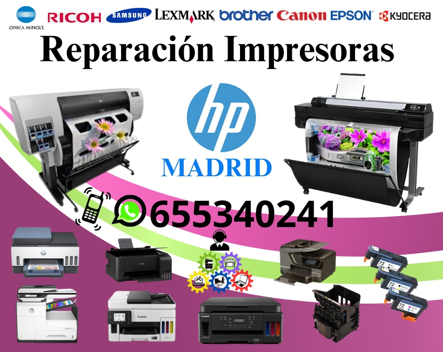 reparacion de impresoras madrid